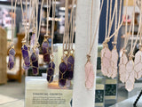 Amethyst Crystal Pendant