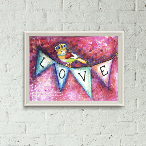 Welcome Little One- Bird Love